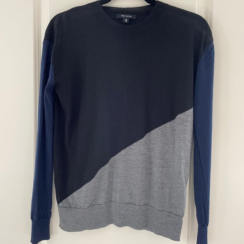 Gently used Pink Tartan Sweater